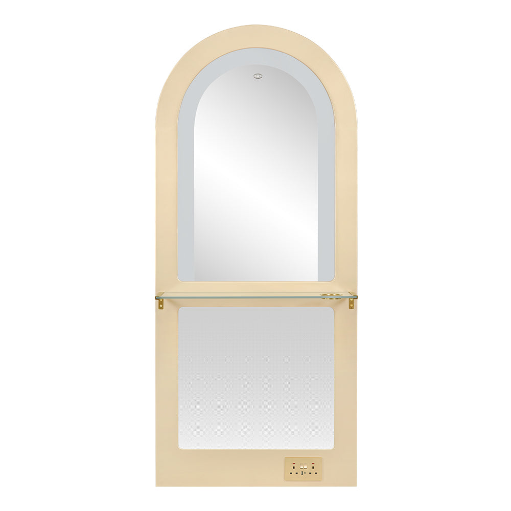 Rome Arched Salon Styling Station with Mirror | DIR Store