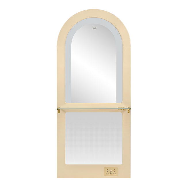 Rome Arched Salon Styling Station with Mirror | DIR Store