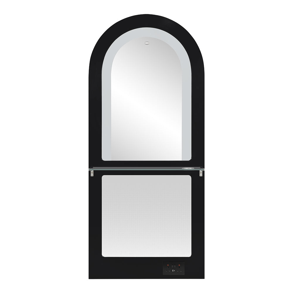 Rome Arched Salon Styling Station with Mirror | DIR Store