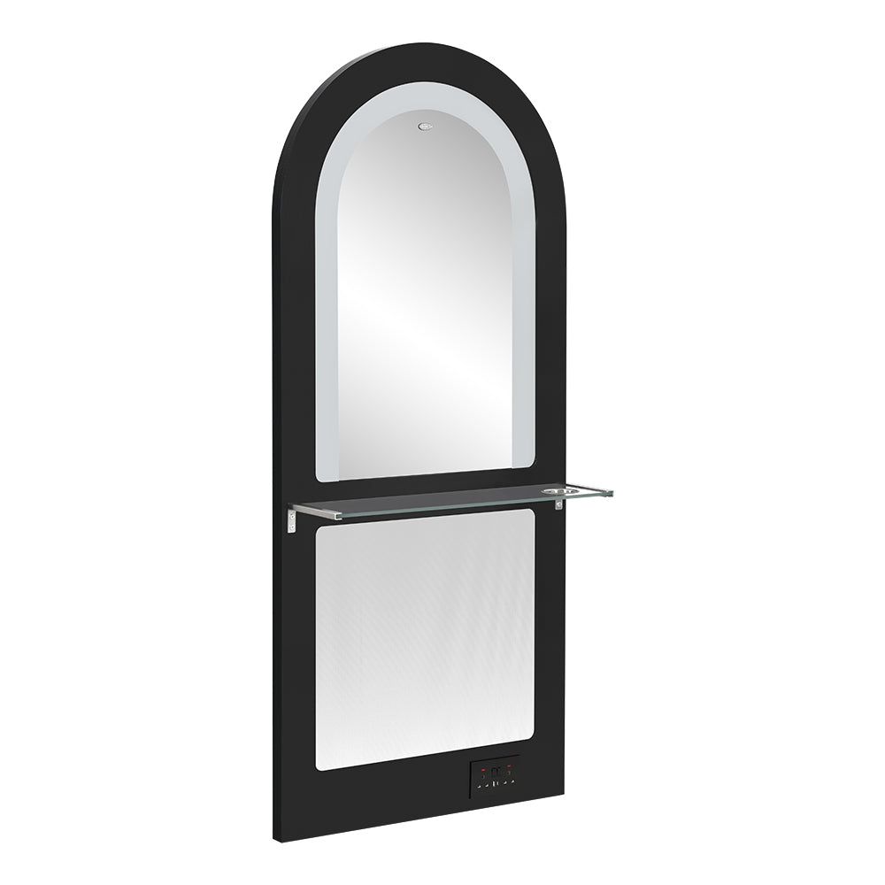 Rome Arched Salon Styling Station with Mirror | DIR Store