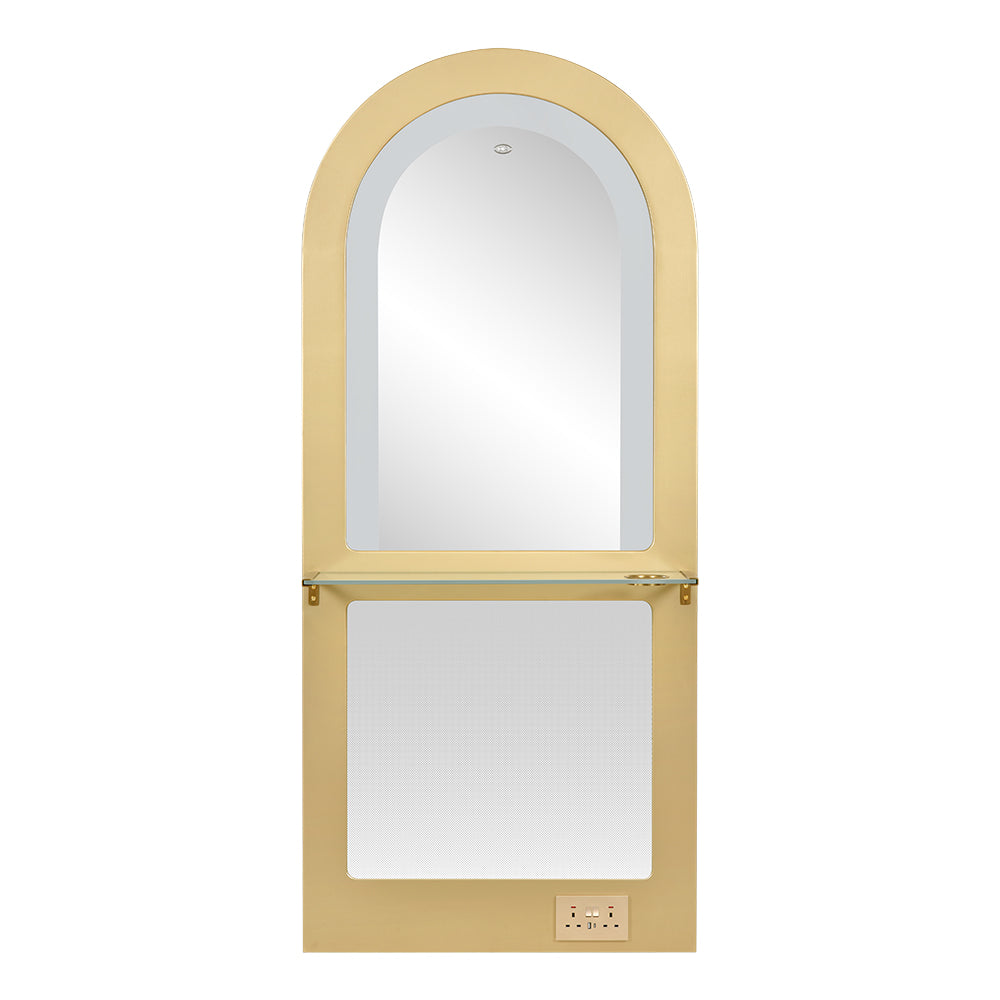 Rome Arched Salon Styling Station with Mirror | DIR Store