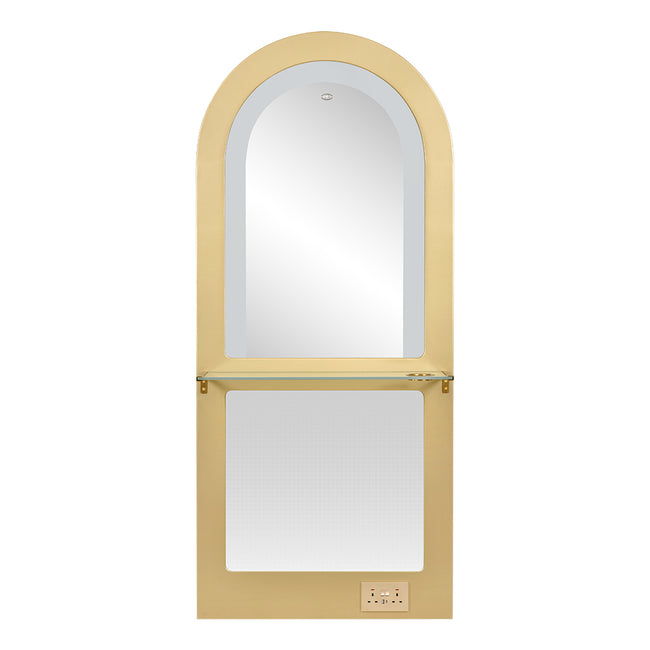 Rome Arched Salon Styling Station with Mirror | DIR Store
