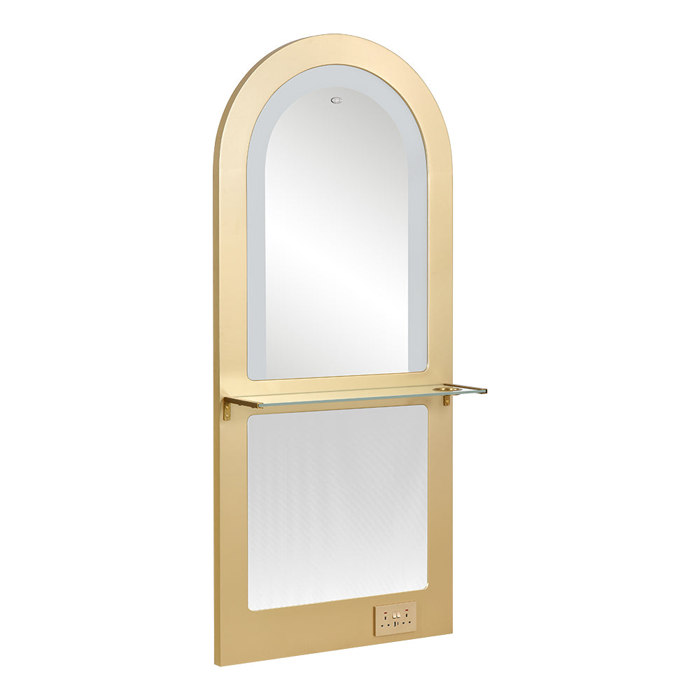 Rome Arched Salon Styling Station with Mirror | DIR Store