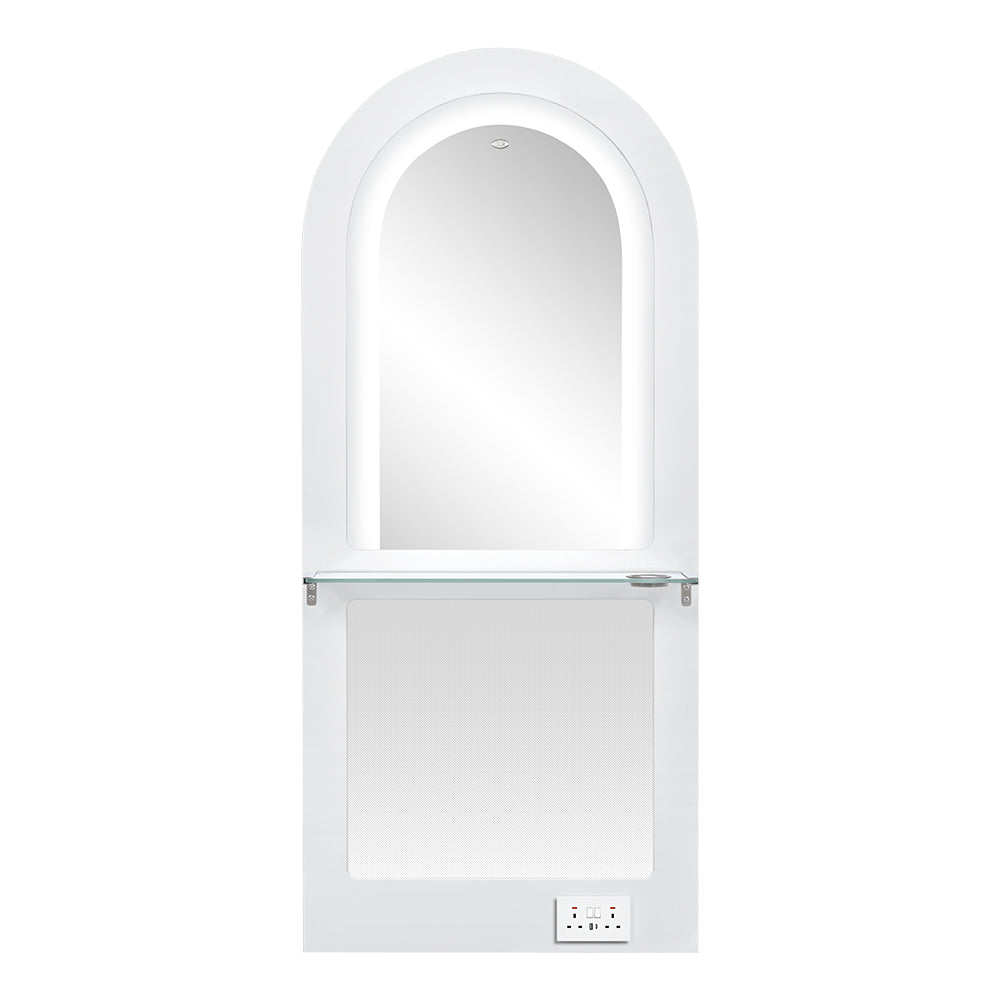 Rome Arched Salon Styling Station with Mirror | DIR Store