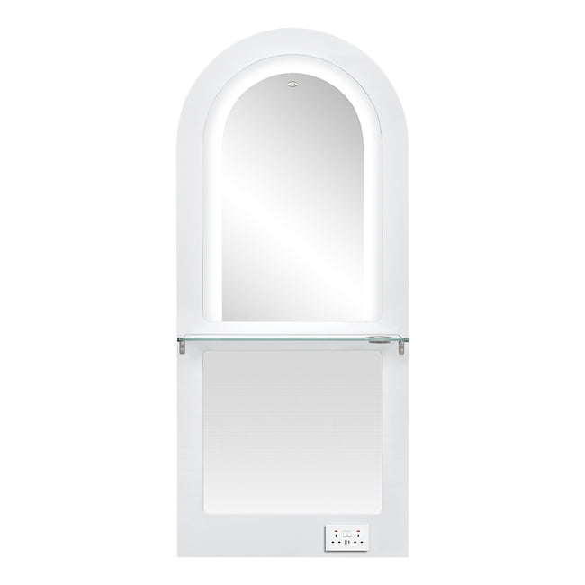 Rome Arched Salon Styling Station with Mirror | DIR Store