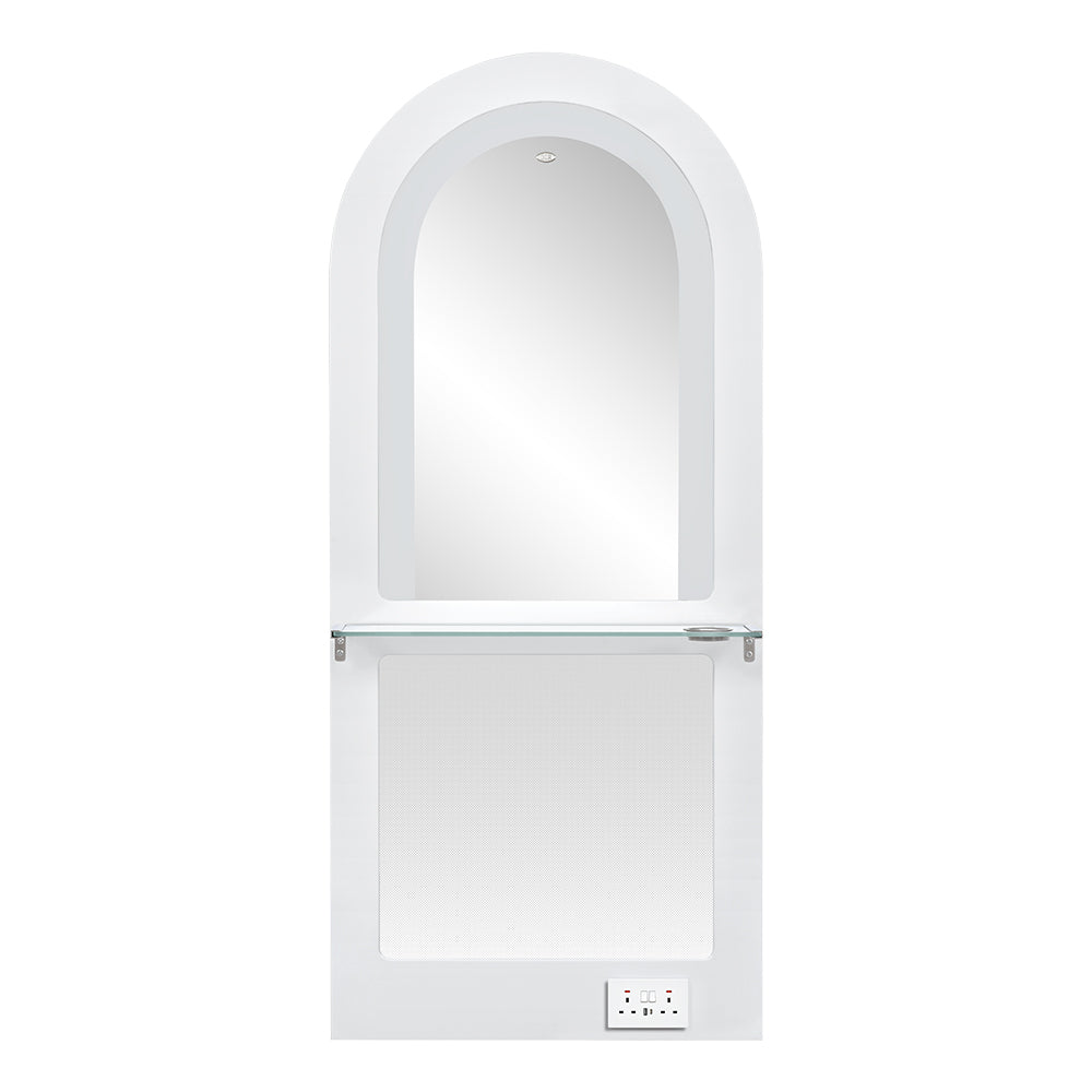 Rome Arched Salon Styling Station with Mirror | DIR Store