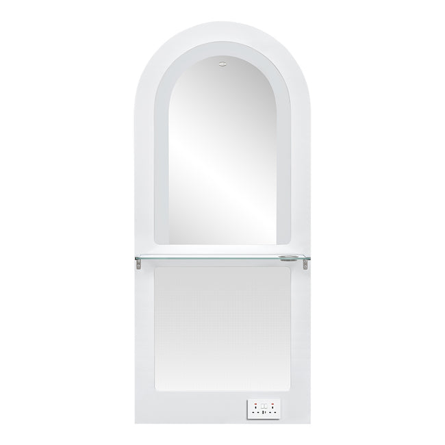 Rome Arched Salon Styling Station with Mirror | DIR Store