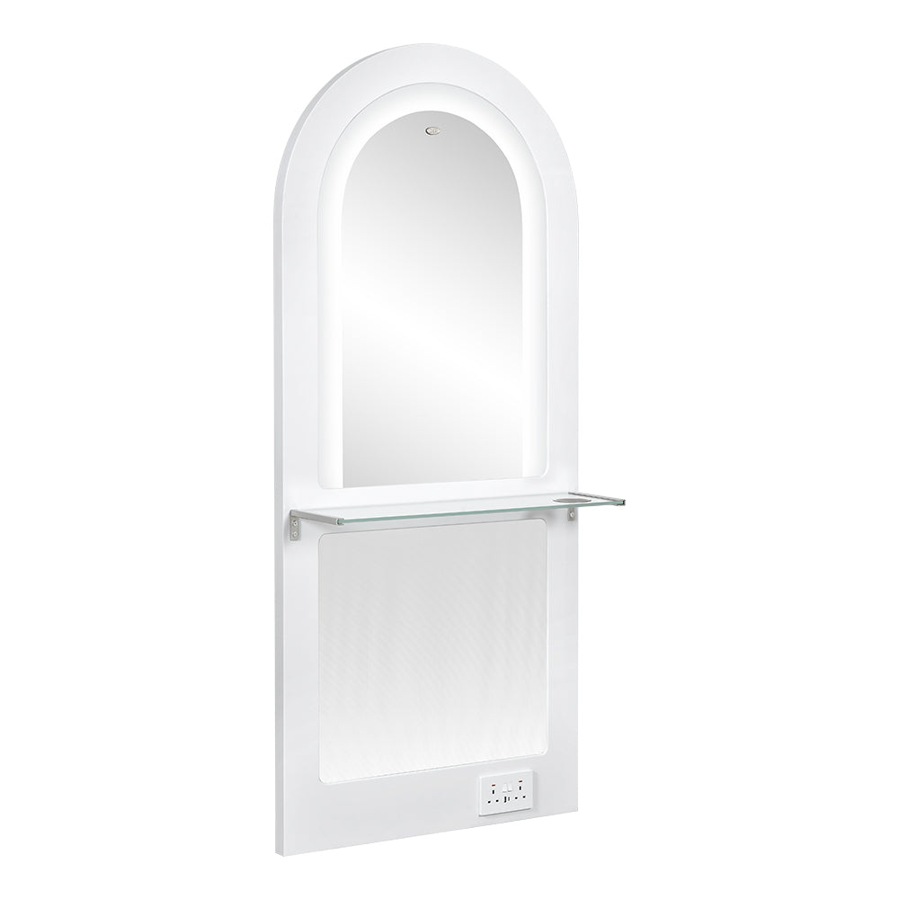 Rome Arched Salon Styling Station with Mirror | DIR Store