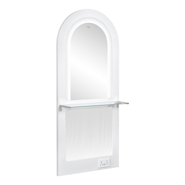 Rome Arched Salon Styling Station with Mirror | DIR Store