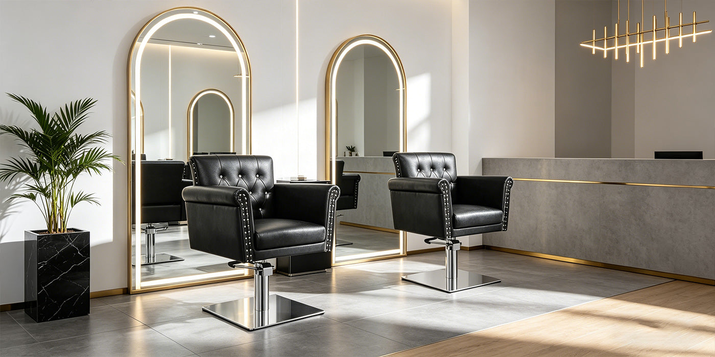 Salon Chair - Lion II Styling Chair- detail - DIR Store
