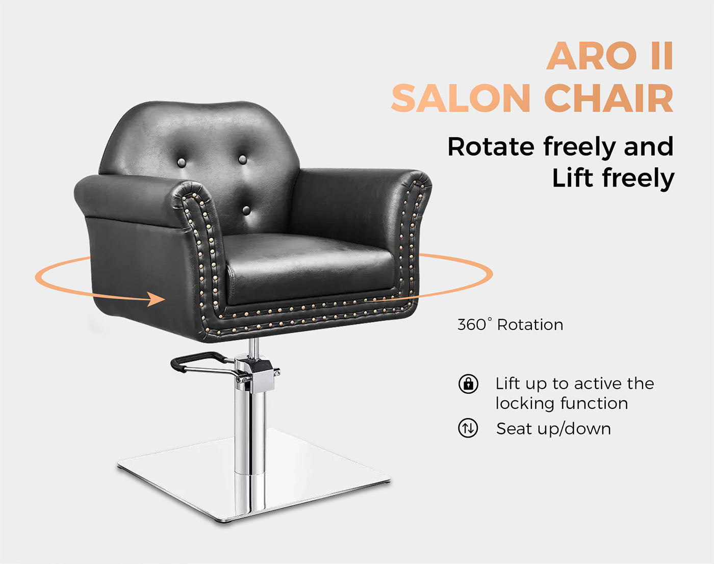 Cadeira de salão - Cadeira de estilo Aro II- detail - DIR Store