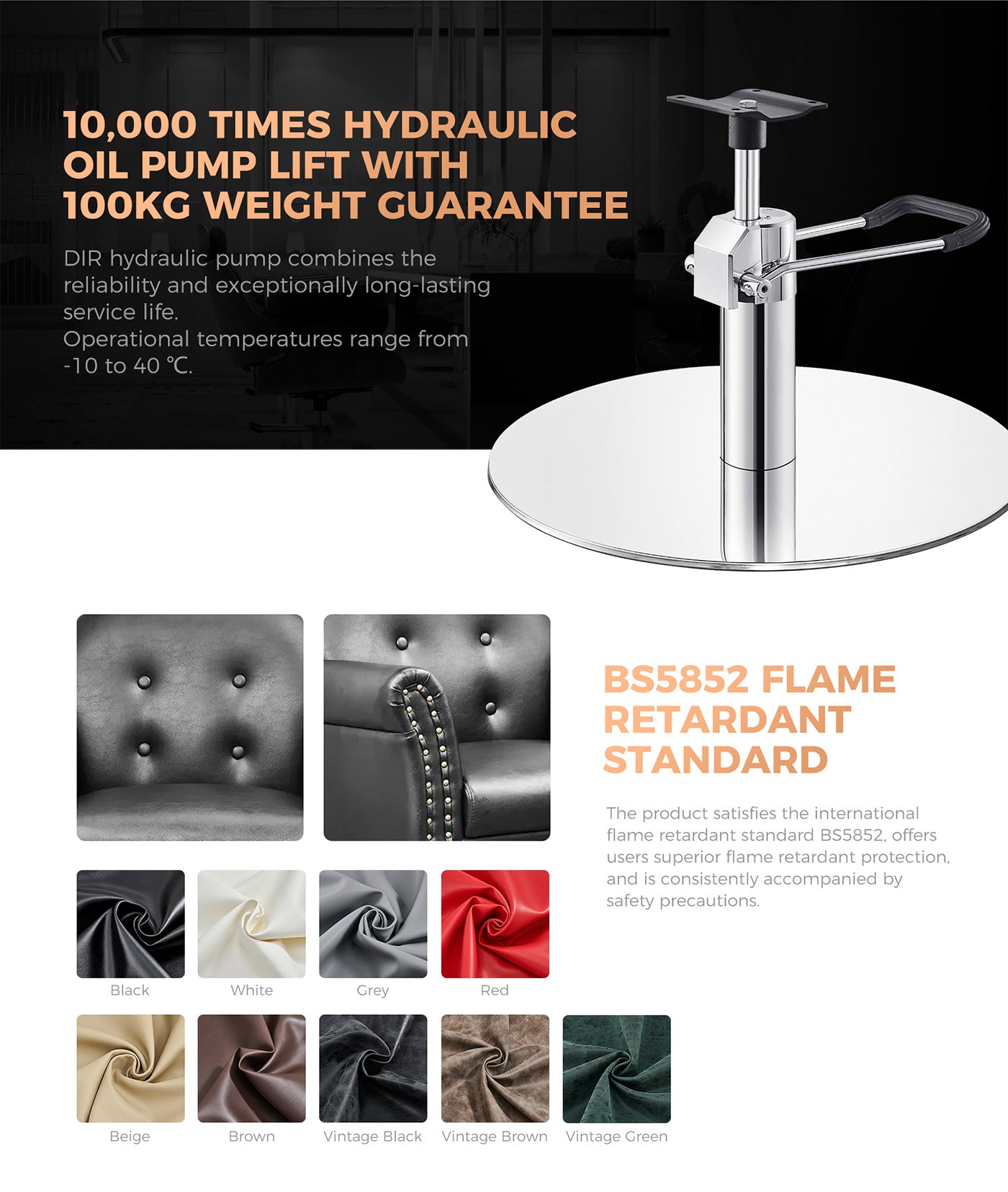 Cadeira de salão - Cadeira de estilo Aro II- detail - DIR Store