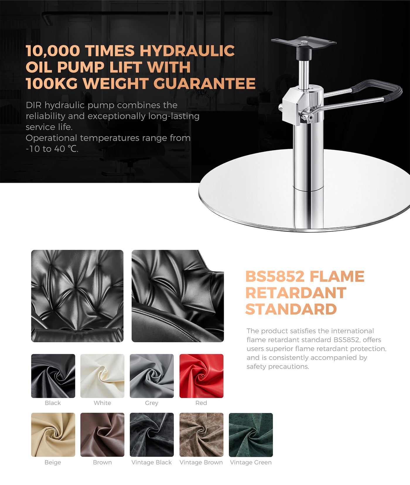 Salong Chair - Cavalier Styling Chair- detail - DIR Store