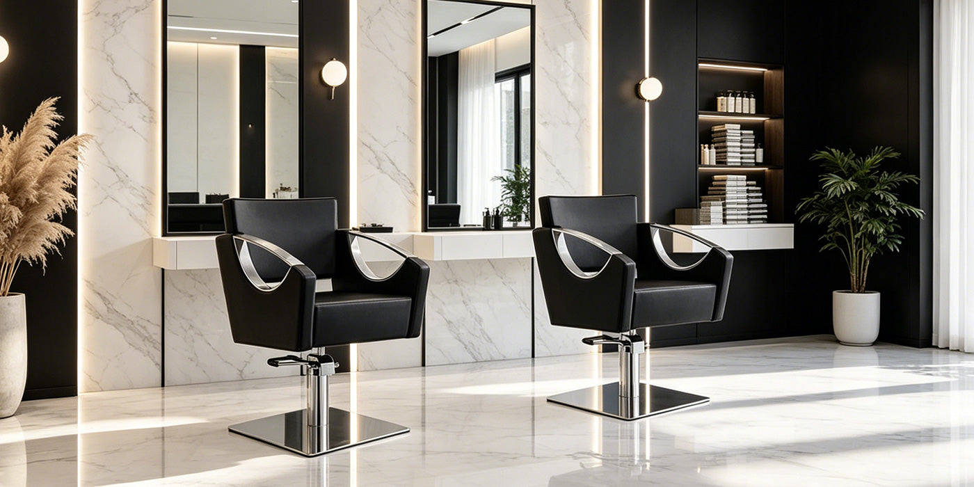 Salon Chair - Creativita Styling Chair- detail - DIR Store