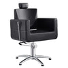 Salon Chair - Tetris II Reclining Styling Chair with Headrest vendor-unknown