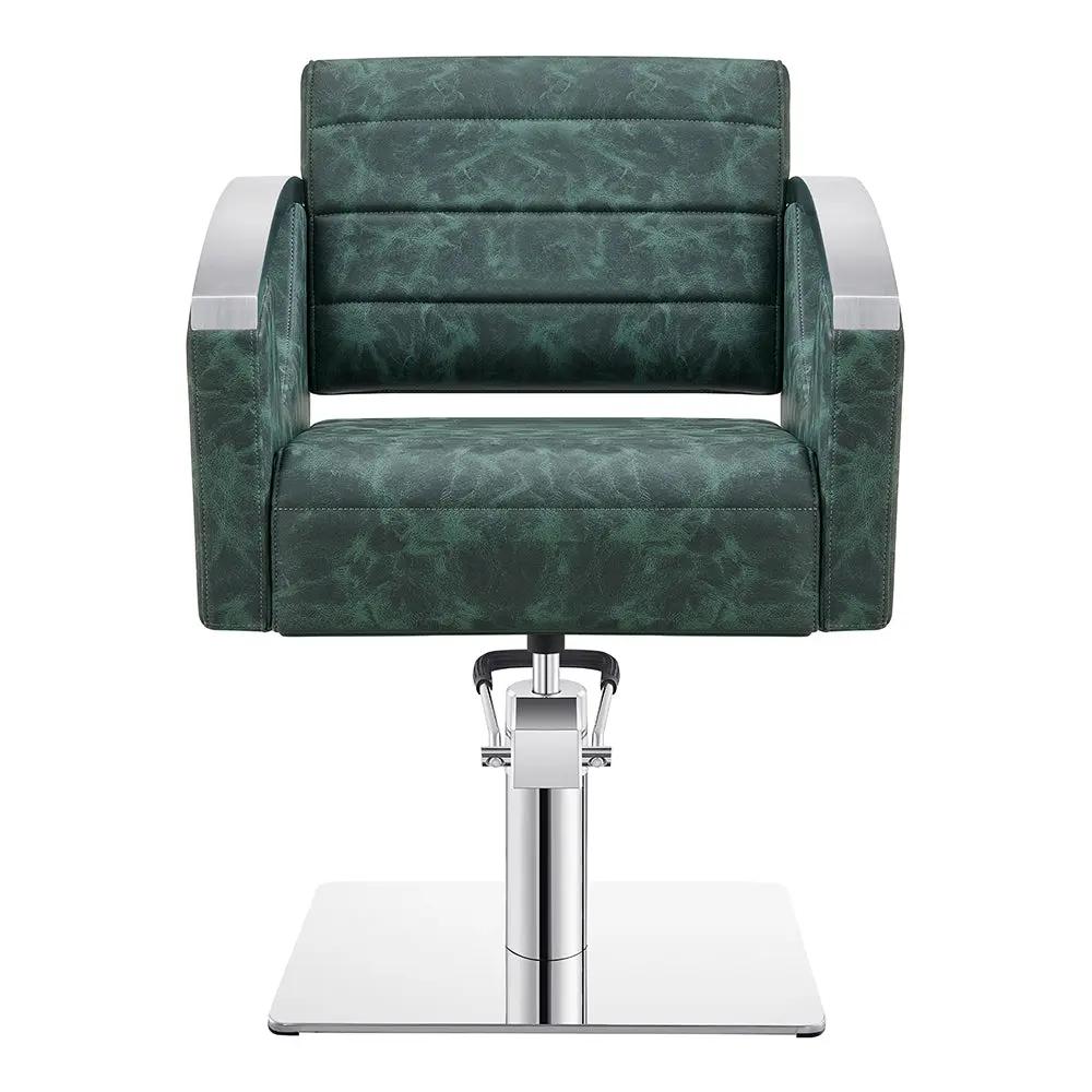 Salon Chair with Stainless Steel Armrest - Bello Styling Chair - DIR Store