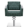Salon Chair with Stainless Steel Armrest - Bello Styling Chair - DIR Store