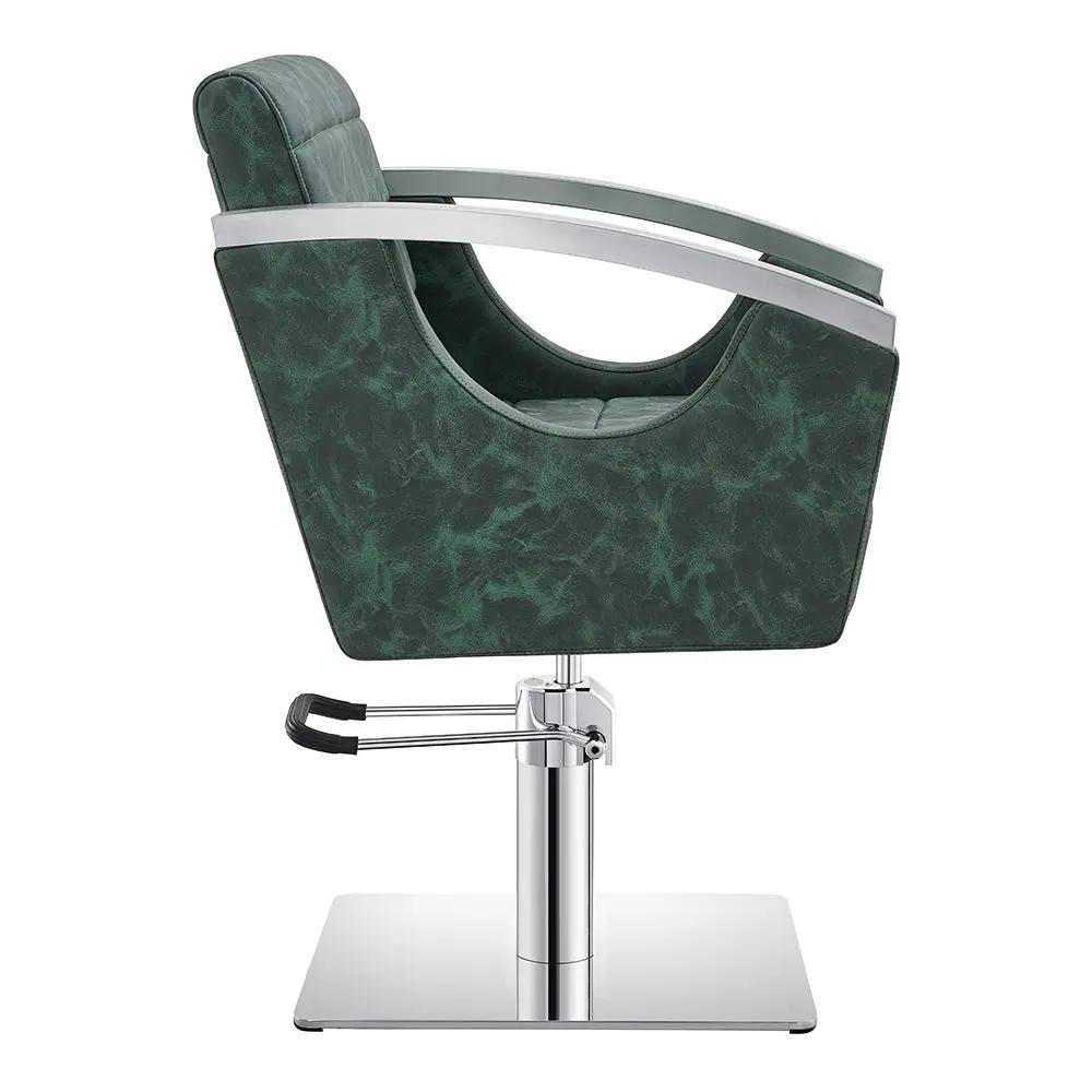 Salon Chair with Stainless Steel Armrest - Bello Styling Chair - DIR Store
