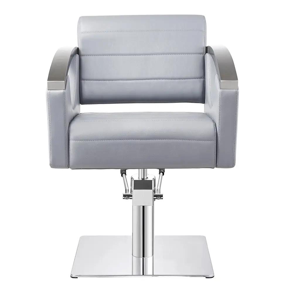 Salon Chair with Stainless Steel Armrest - Bello Styling Chair - DIR Store