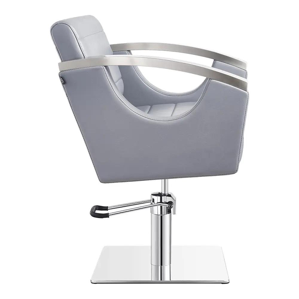 Salon Chair with Stainless Steel Armrest - Bello Styling Chair - DIR Store