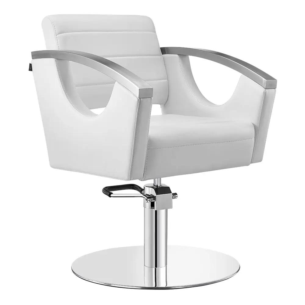 Salon Chair with Stainless Steel Armrest - Bello Styling Chair - DIR Store