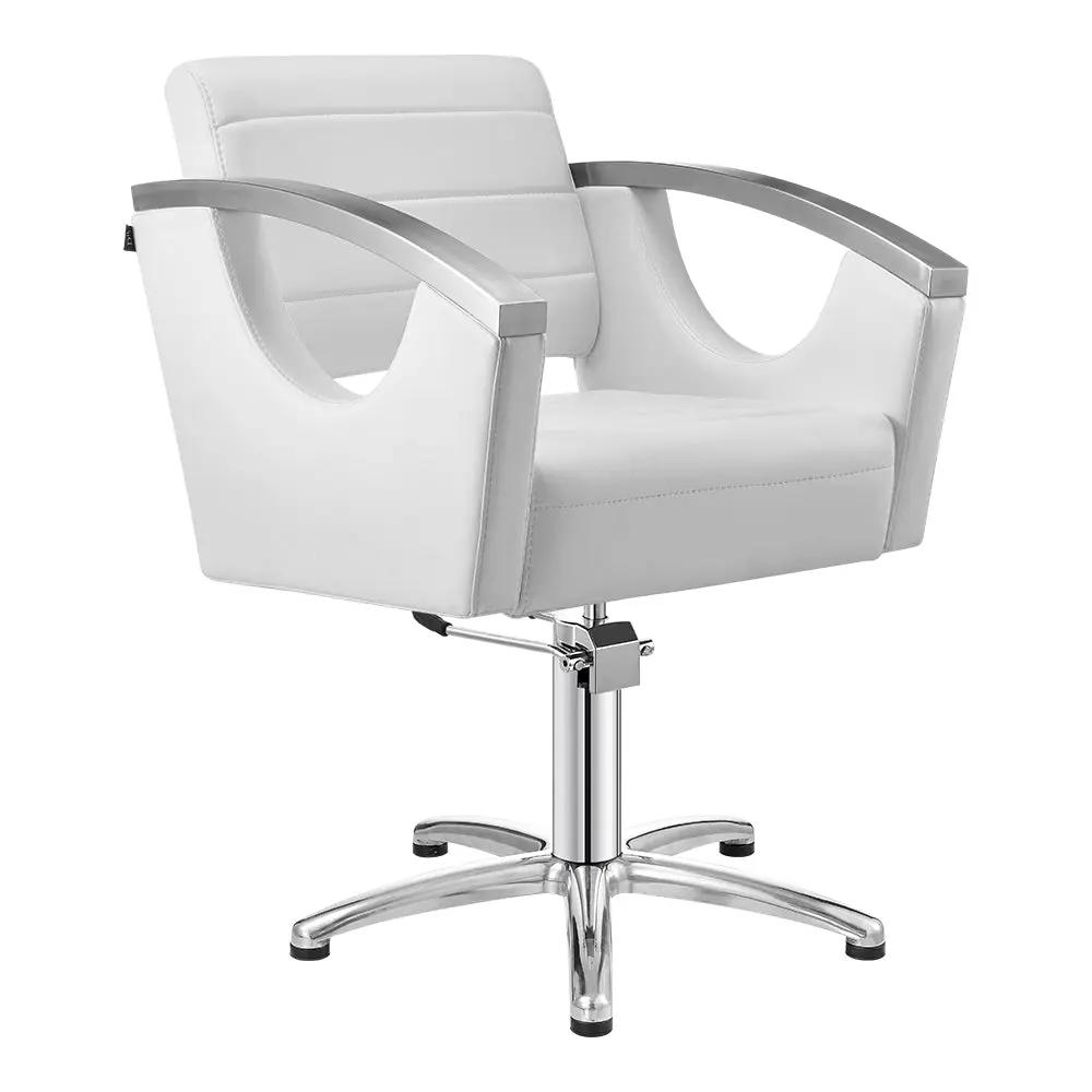 Salon Chair with Stainless Steel Armrest - Bello Styling Chair - DIR Store