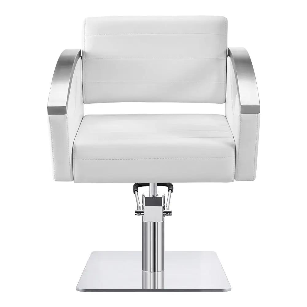 Salon Chair with Stainless Steel Armrest - Bello Styling Chair - DIR Store