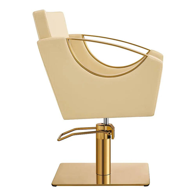 Salon Chair - Creativita Gold Styling Chair - DIR Store