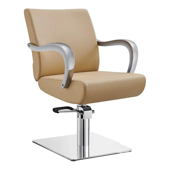 Salon Chair with Aluminium Arms - Meteor Styling Chair - DIR Store