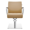 Salon Chair with Aluminium Arms - Meteor Styling Chair - DIR Store