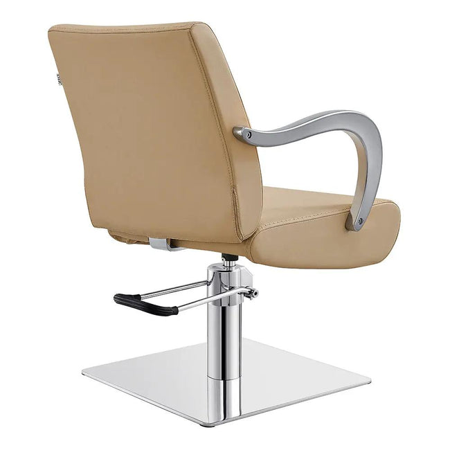 Salon Chair with Aluminium Arms - Meteor Styling Chair - DIR Store