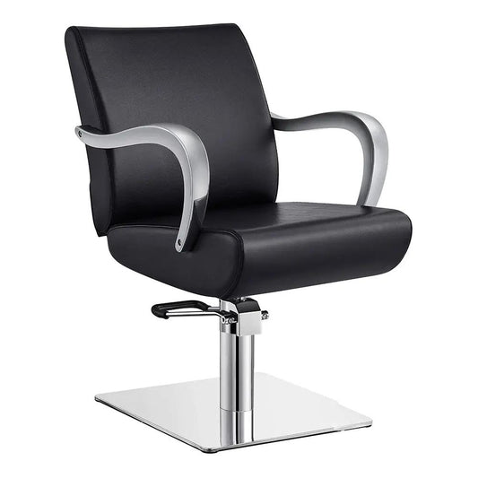 Salon Chair with Aluminium Arms - Meteor Styling Chair - DIR Store