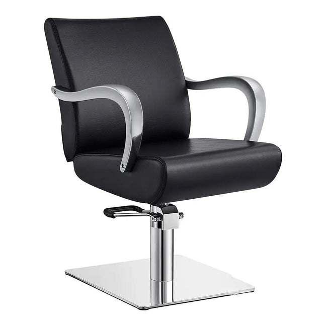 Salon Chair with Aluminium Arms - Meteor Styling Chair - DIR Store