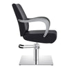 Salon Chair with Aluminium Arms - Meteor Styling Chair - DIR Store