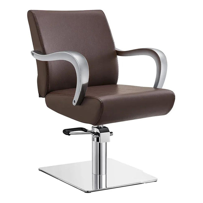 Salon Chair with Aluminium Arms - Meteor Styling Chair - DIR Store