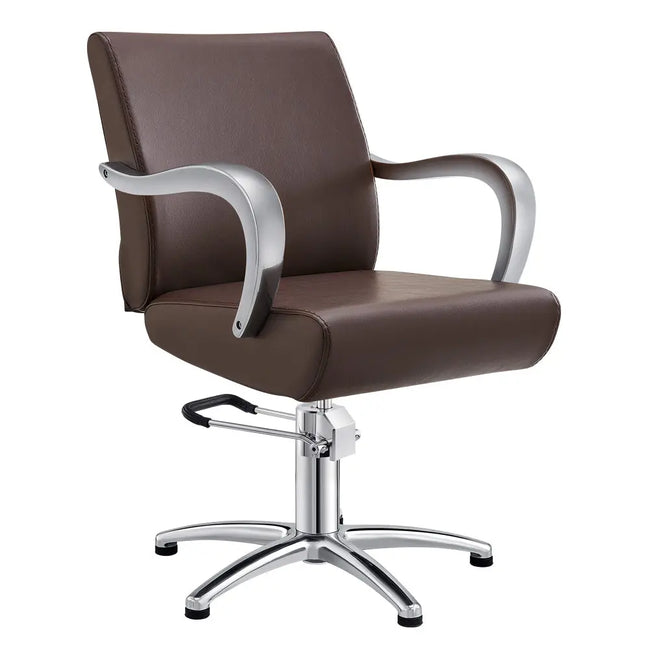 Salon Chair with Aluminium Arms - Meteor Styling Chair DIR Store