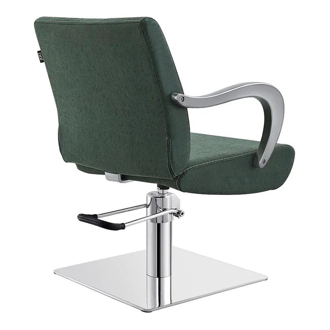 Salon Chair with Aluminium Arms - Meteor Styling Chair - DIR Store