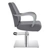 Salon Chair with Aluminium Arms - Meteor Styling Chair - DIR Store