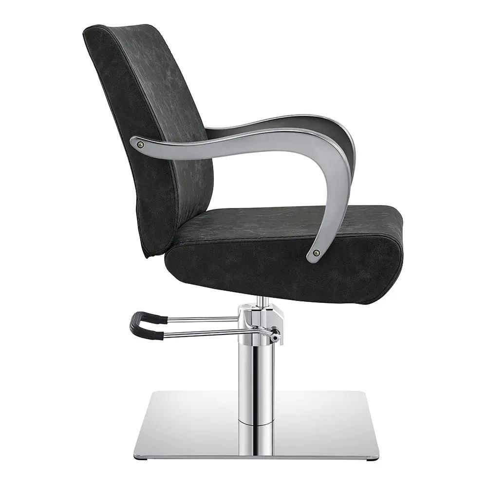 Salon Chair with Aluminium Arms - Meteor Styling Chair - DIR Store