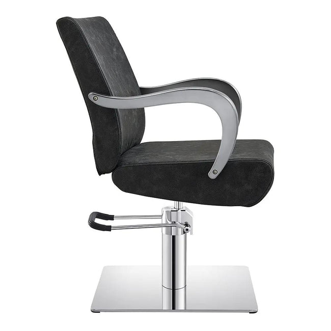 Salon Chair with Aluminium Arms - Meteor Styling Chair - DIR Store