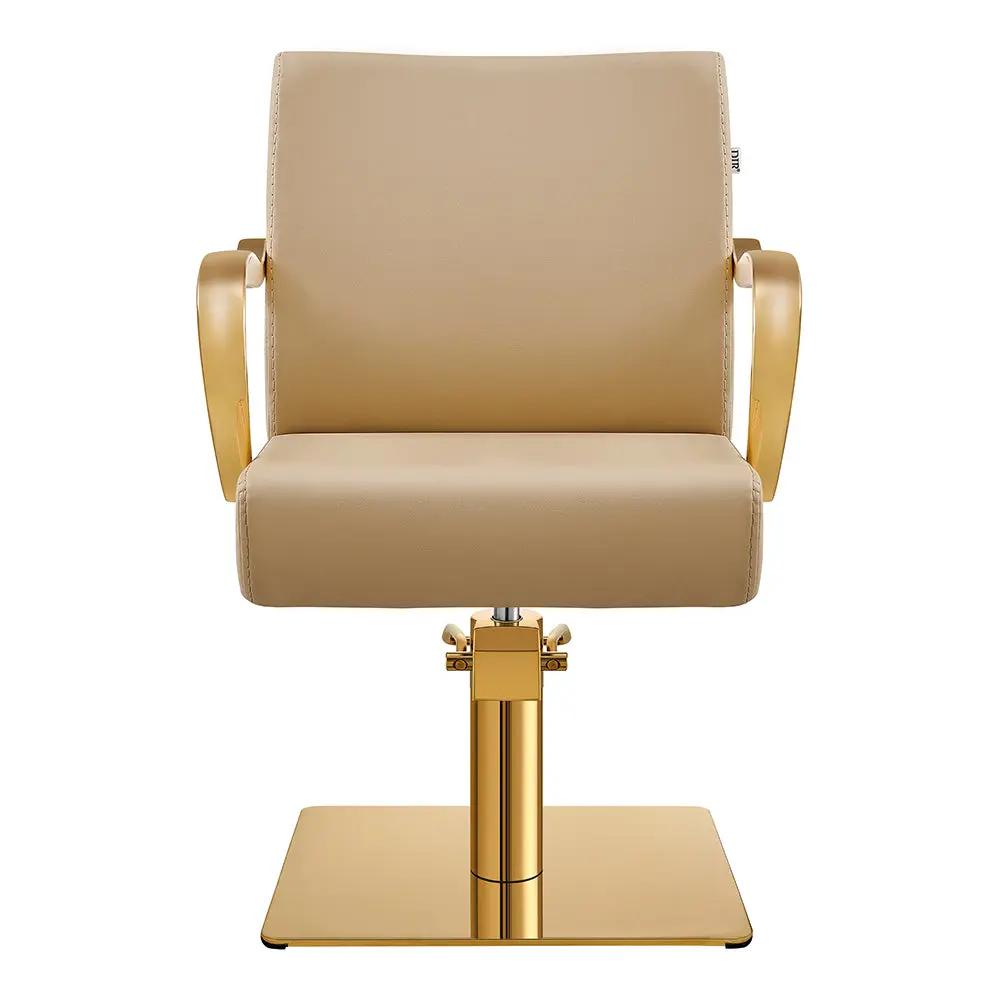 Salon Chair with Gold Arms - Meteor Gold Styling Chair - DIR Store