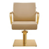 Salon Chair with Gold Arms - Meteor Gold Styling Chair - DIR Store
