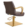 Salon Chair with Gold Arms - Meteor Gold Styling Chair - DIR Store