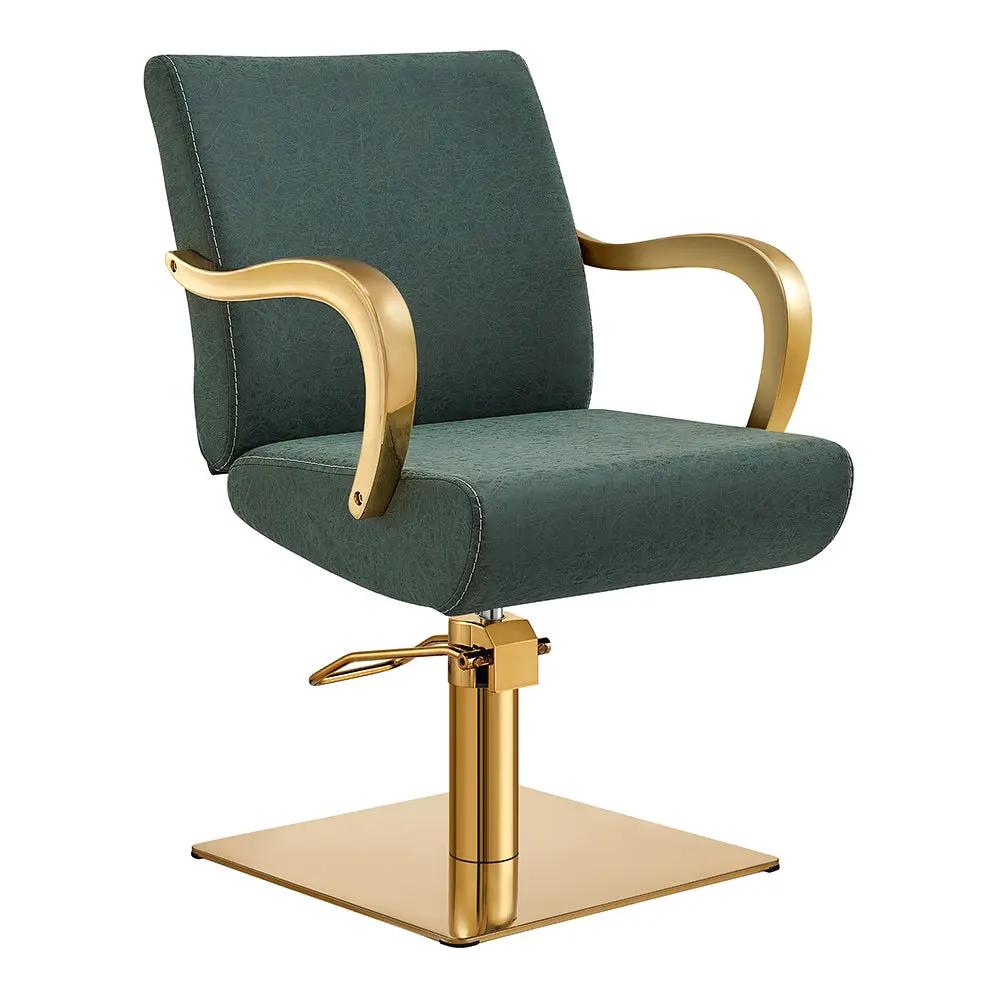 Salon Chair with Gold Arms - Meteor Gold Styling Chair - DIR Store