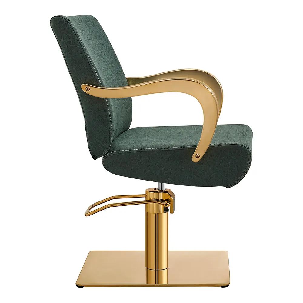 Salon Chair with Gold Arms - Meteor Gold Styling Chair - DIR Store