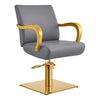 Salon Chair with Gold Arms - Meteor Gold Styling Chair - DIR Store
