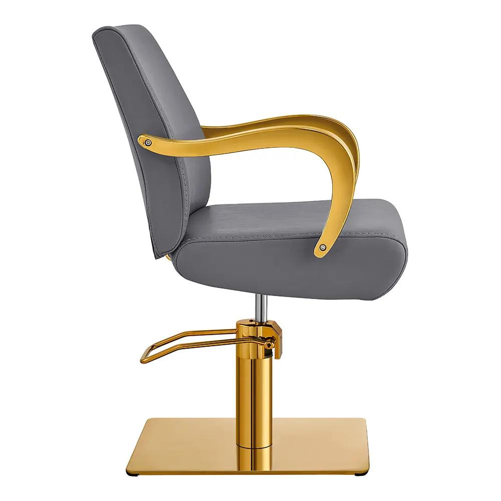 Salon Chair with Gold Arms - Meteor Gold Styling Chair - DIR Store