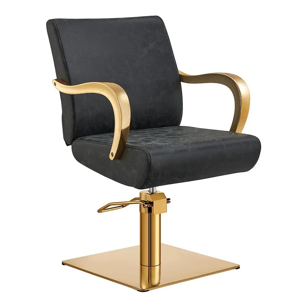 Salon Chair with Gold Arms - Meteor Gold Styling Chair - DIR Store
