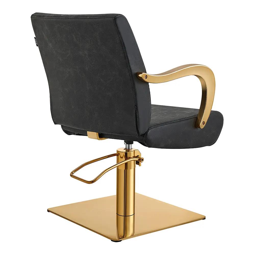 Salon Chair with Gold Arms - Meteor Gold Styling Chair - DIR Store