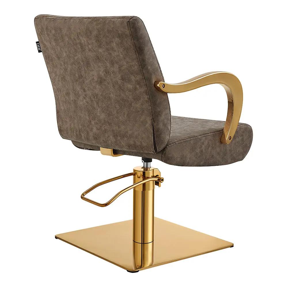 Salon Chair with Gold Arms - Meteor Gold Styling Chair - DIR Store